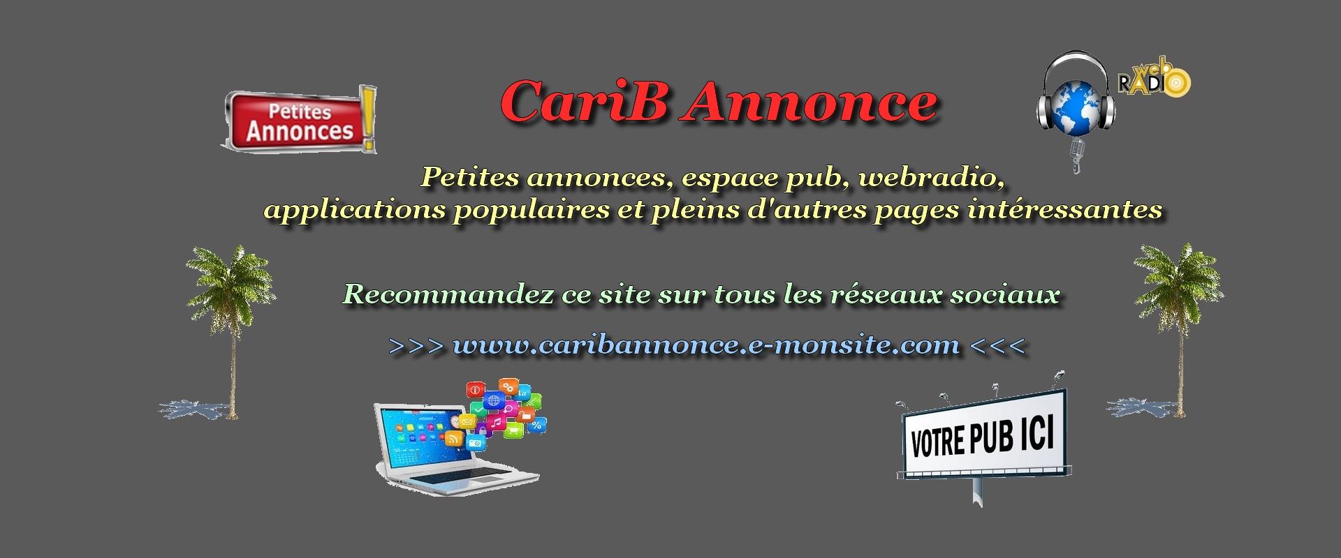 CariB Annonce (Espace Pub, Annonceur, Divertissant etc.)